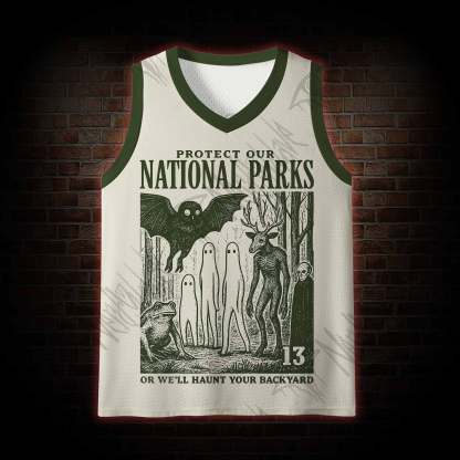 Protect Our National Parks Mesh Jersey Tank Top