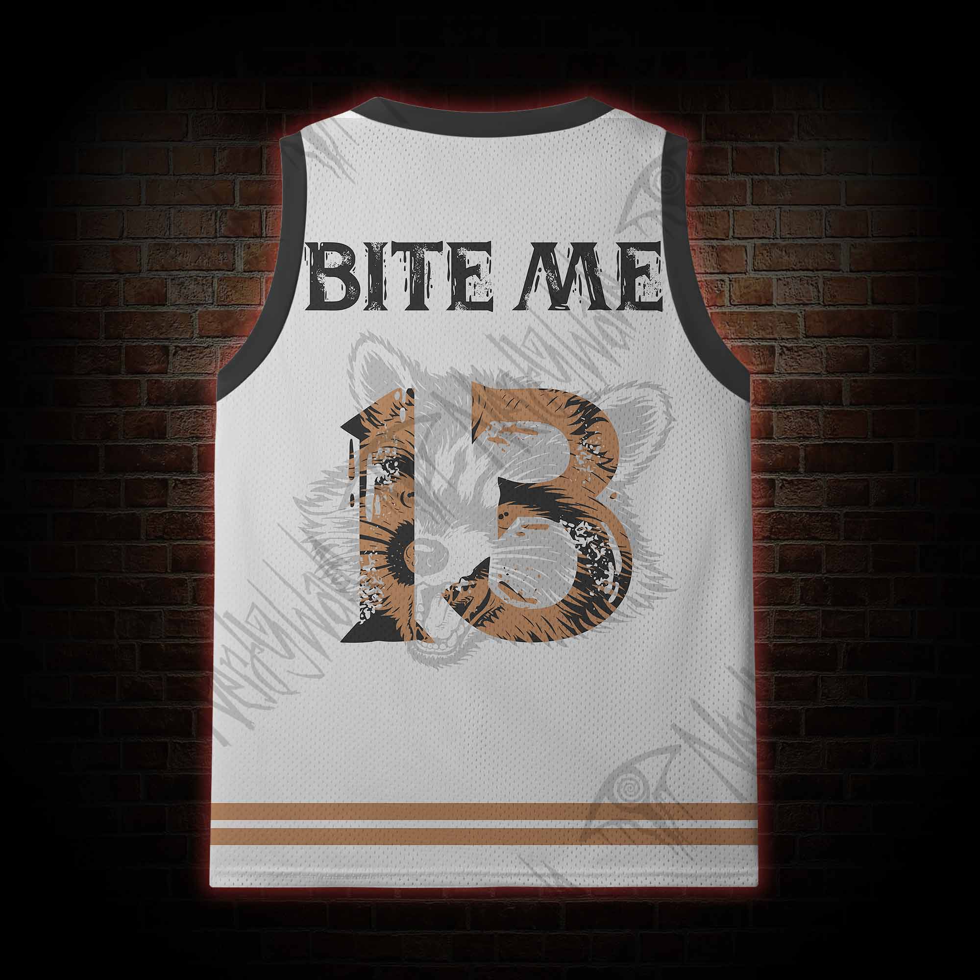 If I Ever Get Rabies Mesh Jersey Tank Top
