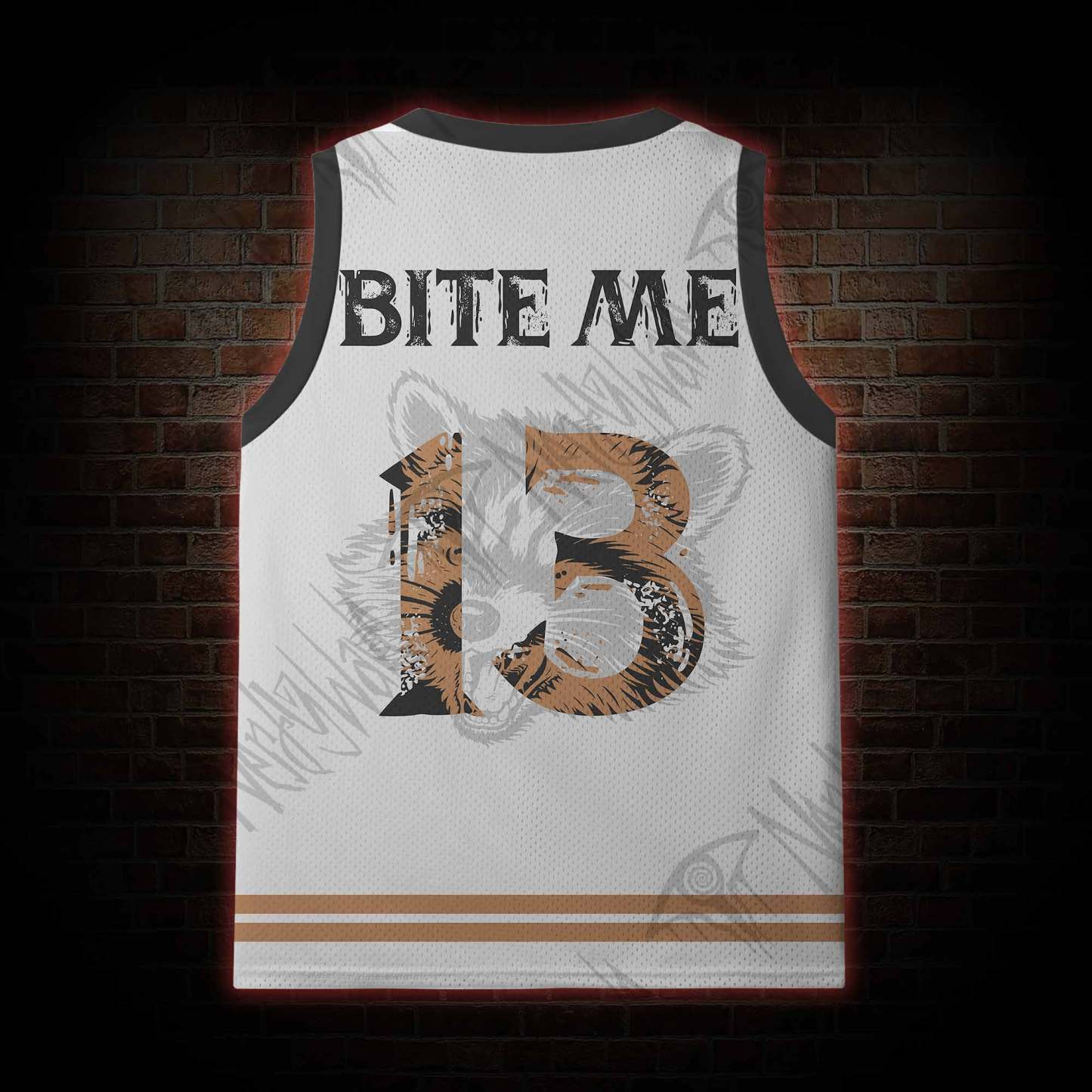 If I Ever Get Rabies Mesh Jersey Tank Top