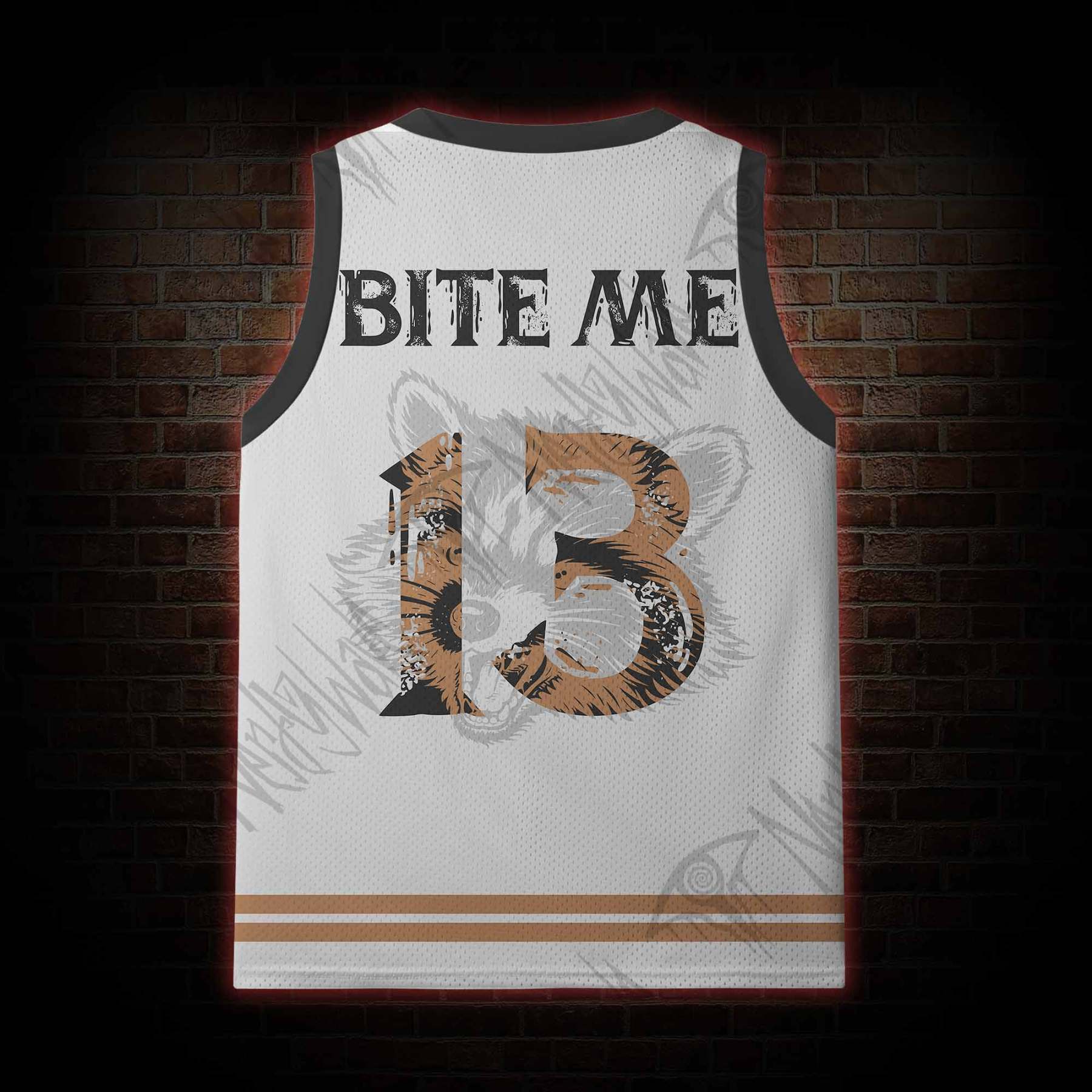 If I Ever Get Rabies Mesh Jersey Tank Top