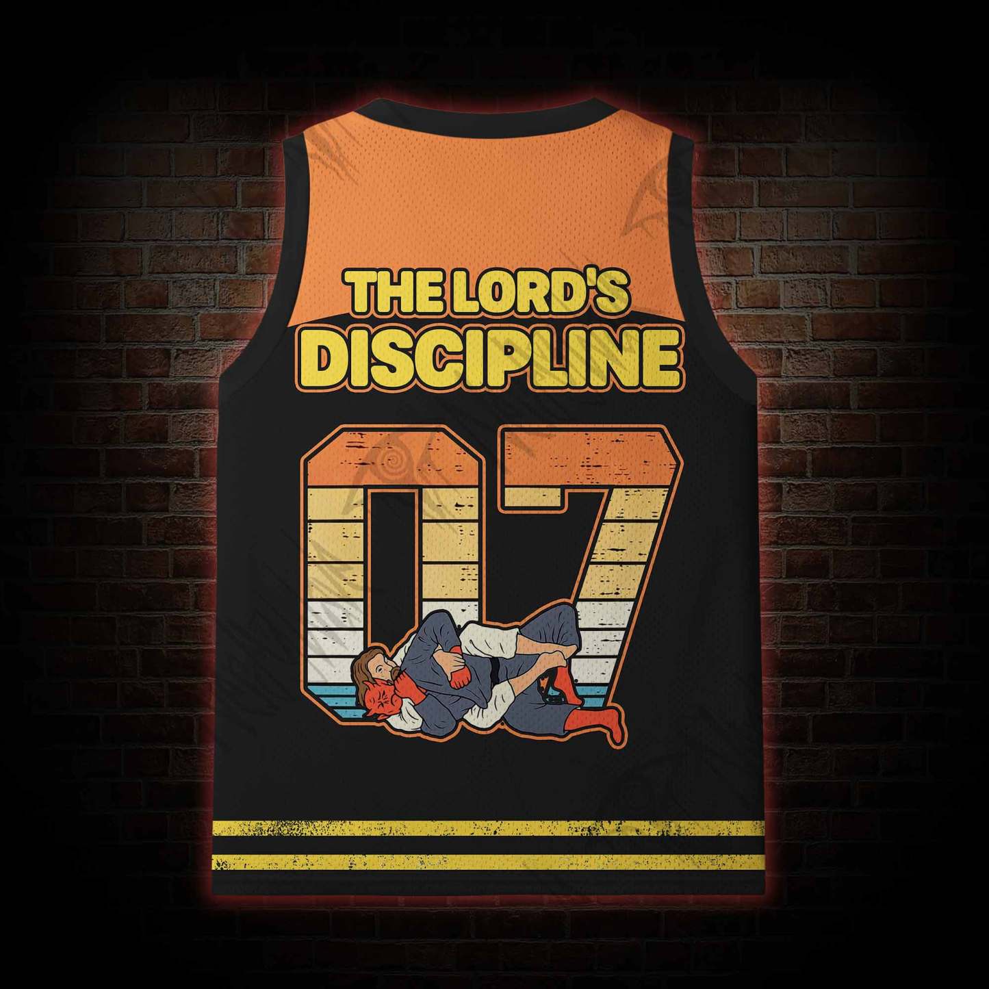The Lord's Discipline Mesh Jersey Tank Top