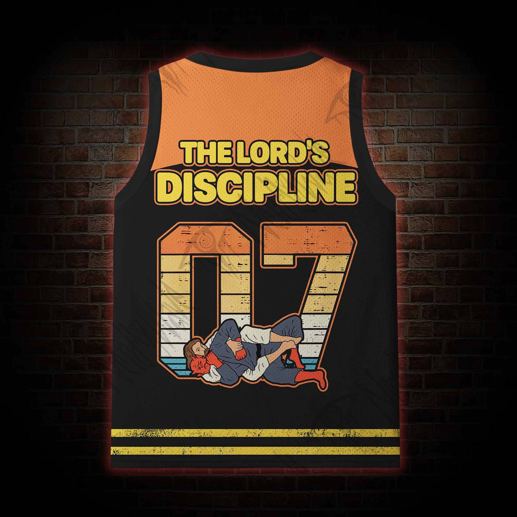 The Lord's Discipline Mesh Jersey Tank Top