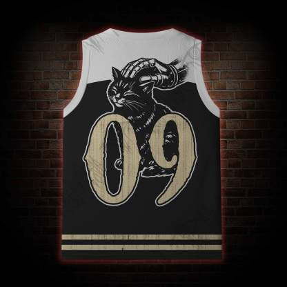 Feline Crusader Mesh Jersey Tank Top