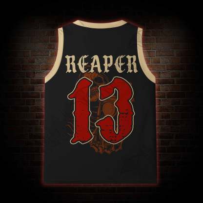 Memento Mori Mesh Jersey Tank Top