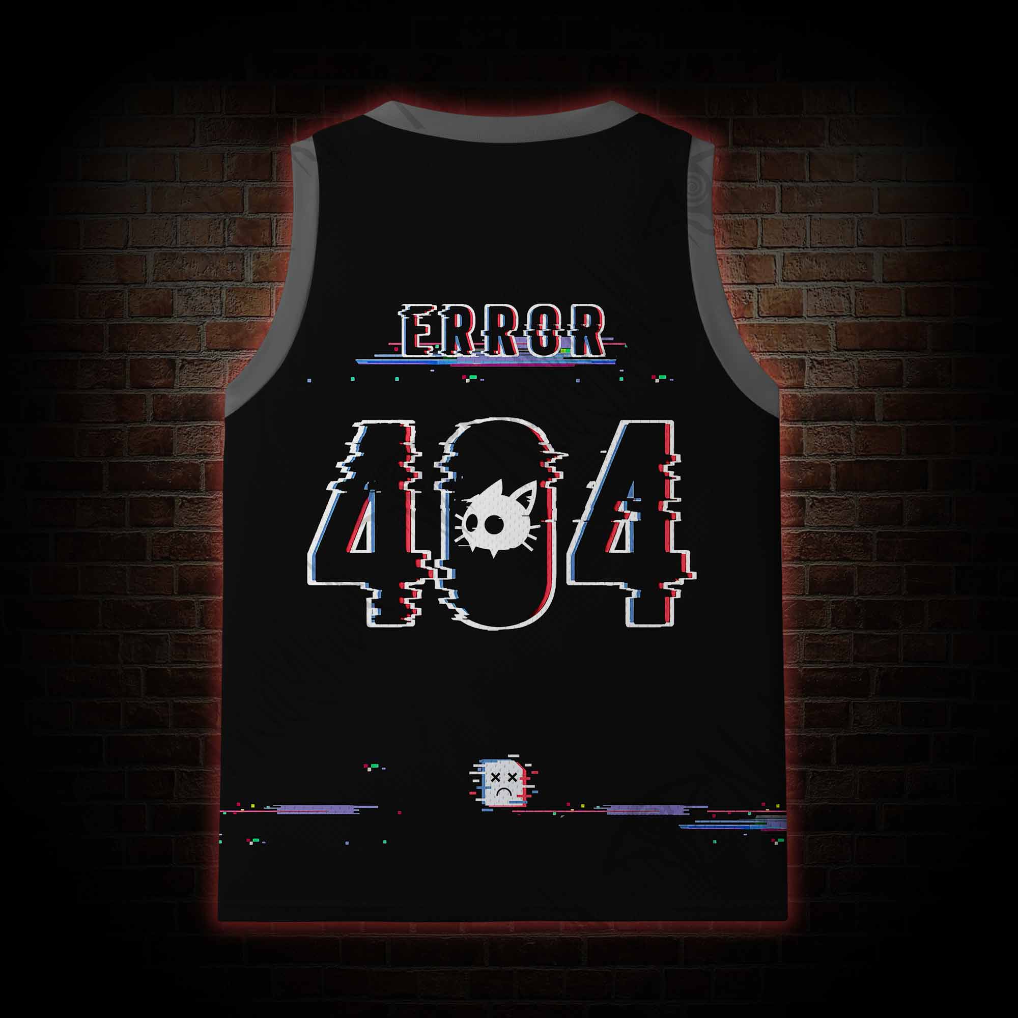 Error 404 Mesh Jersey Tank Top