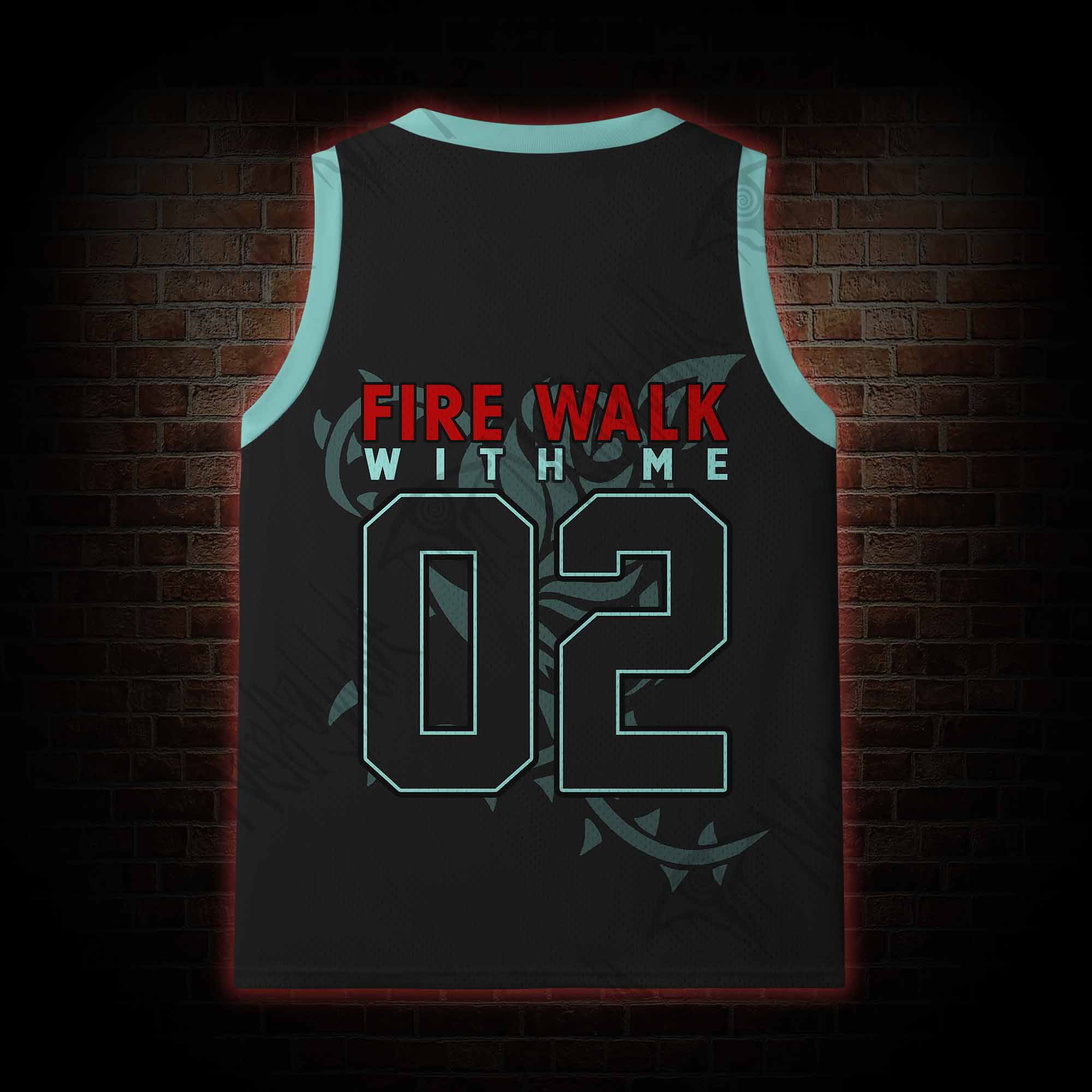 Fire Walk with Me Mesh Jersey Tank Top