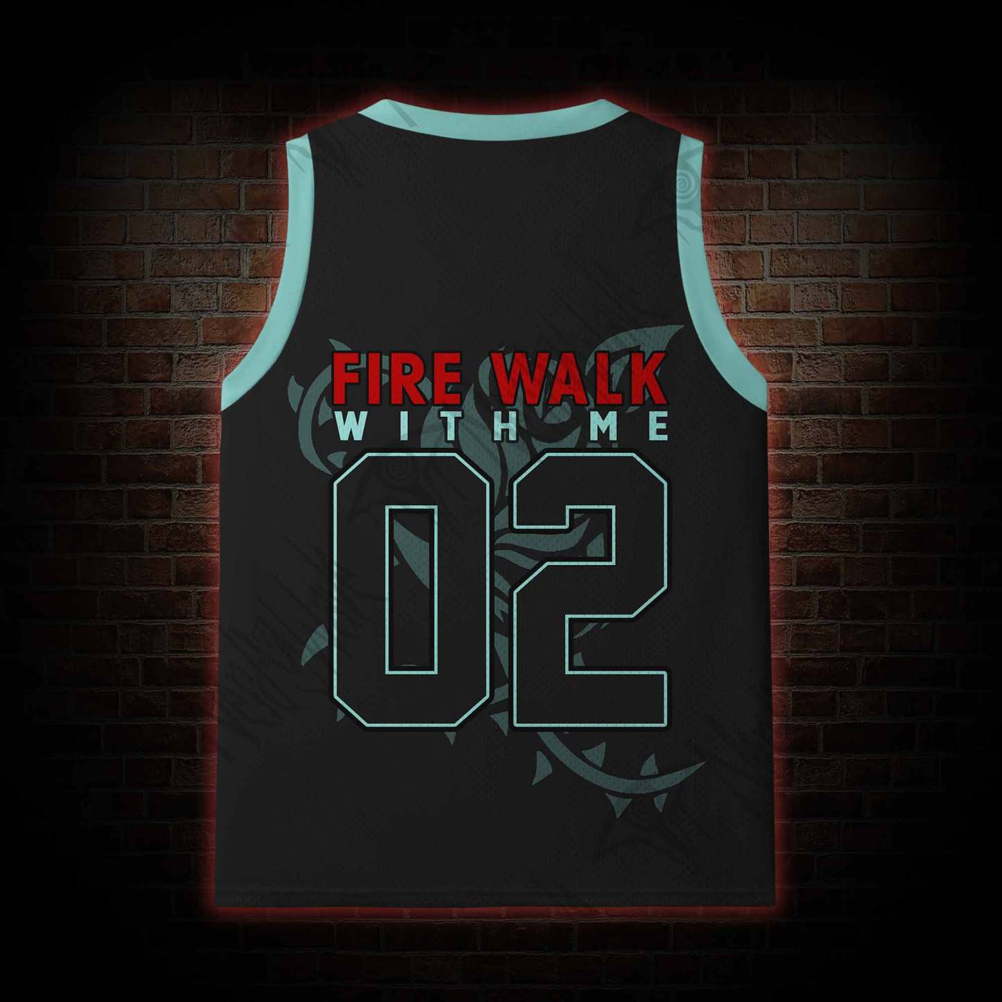 Fire Walk with Me Mesh Jersey Tank Top