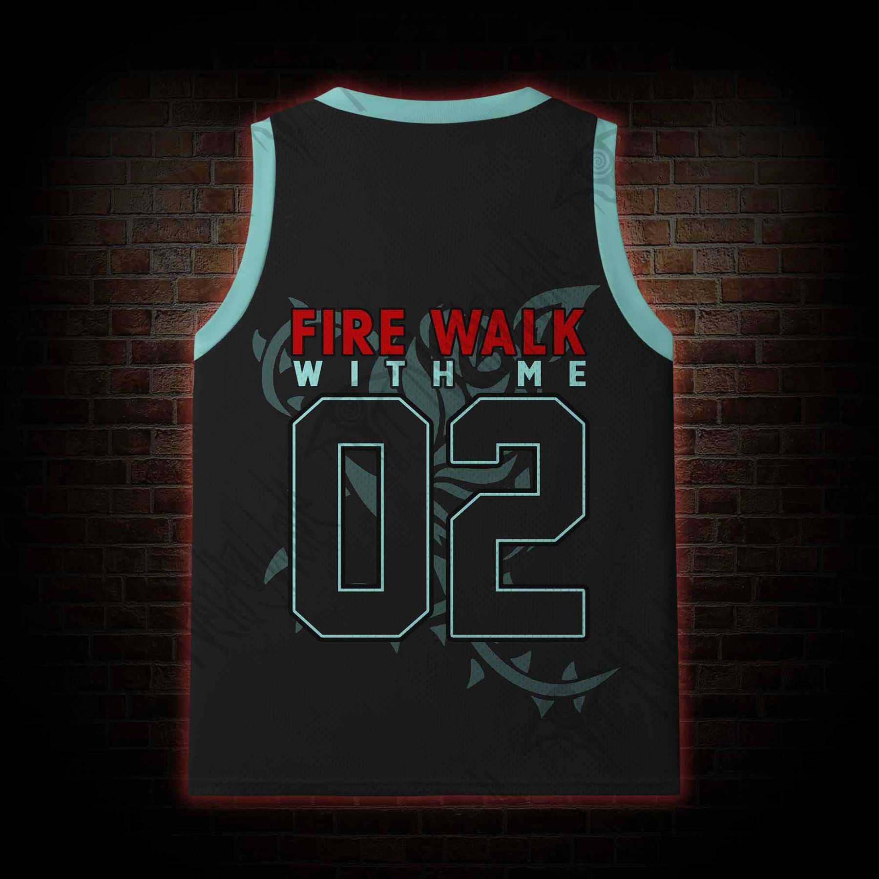 Fire Walk with Me Mesh Jersey Tank Top