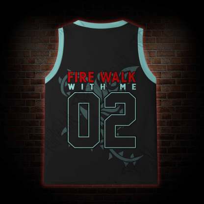 Fire Walk with Me Mesh Jersey Tank Top