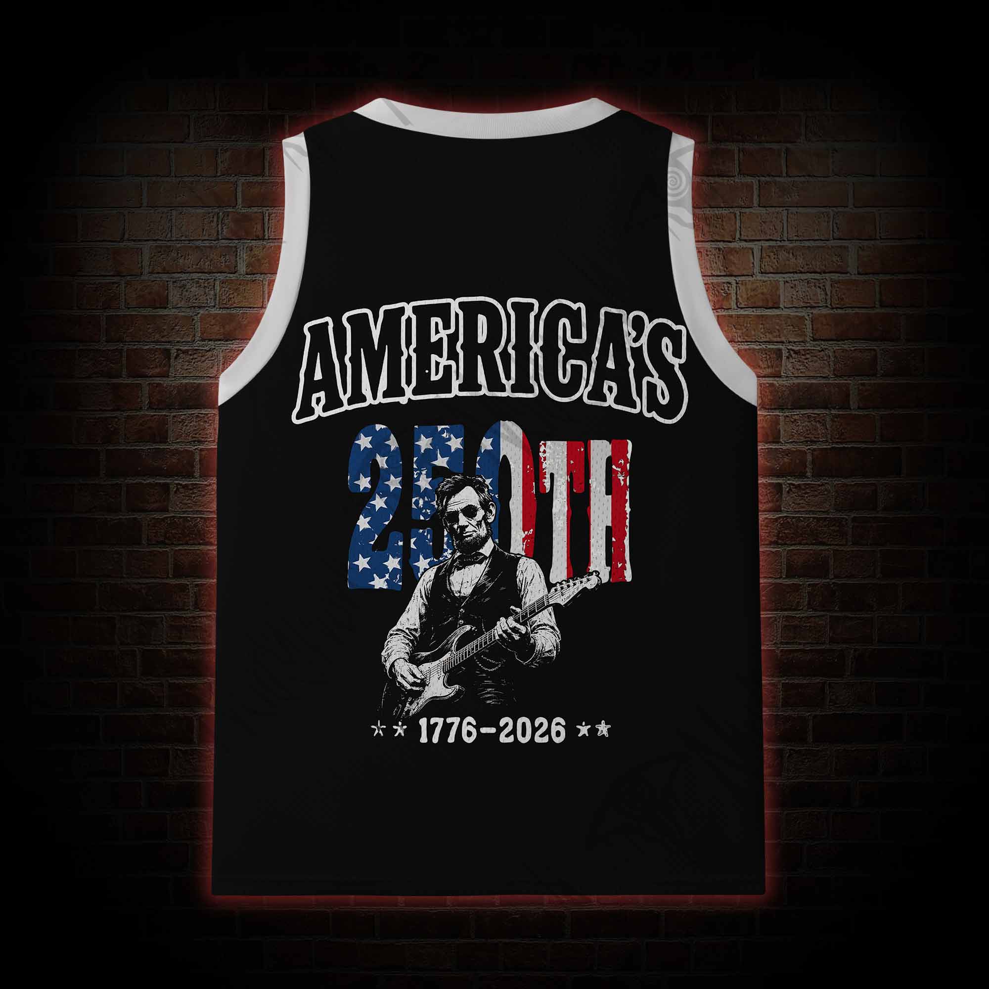 250 Years of Freedom Mesh Jersey Tank Top