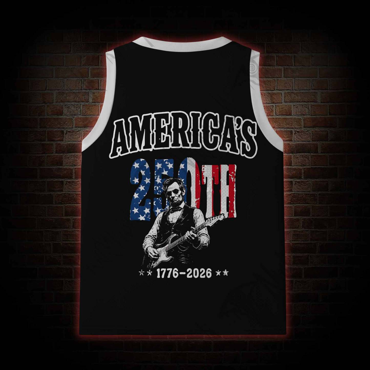 250 Years of Freedom Mesh Jersey Tank Top