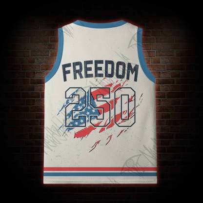 Bigfoot Believes in Freedom Mesh Jersey Tank Top
