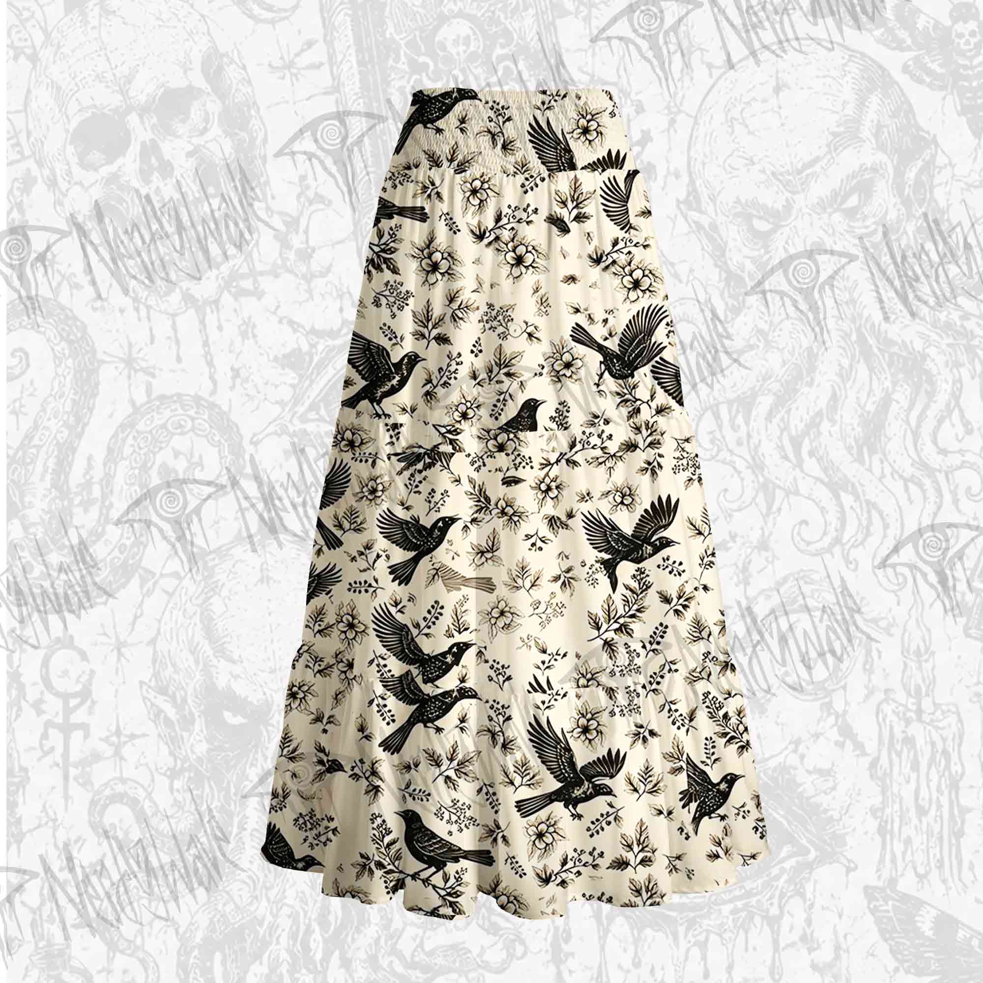 Raven's Meadow Tiered Skirt