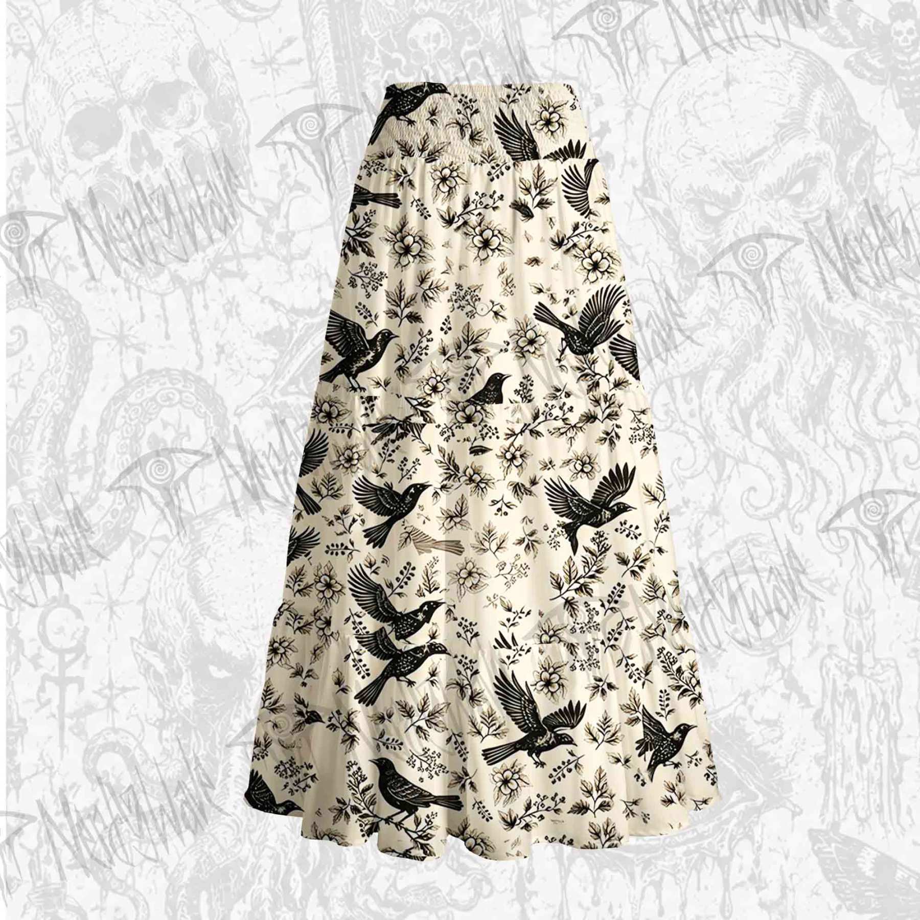 Raven's Meadow Tiered Skirt