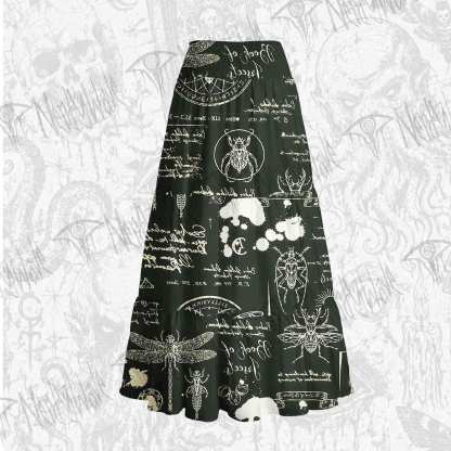 Retro Insects Cake Tiered Skirt