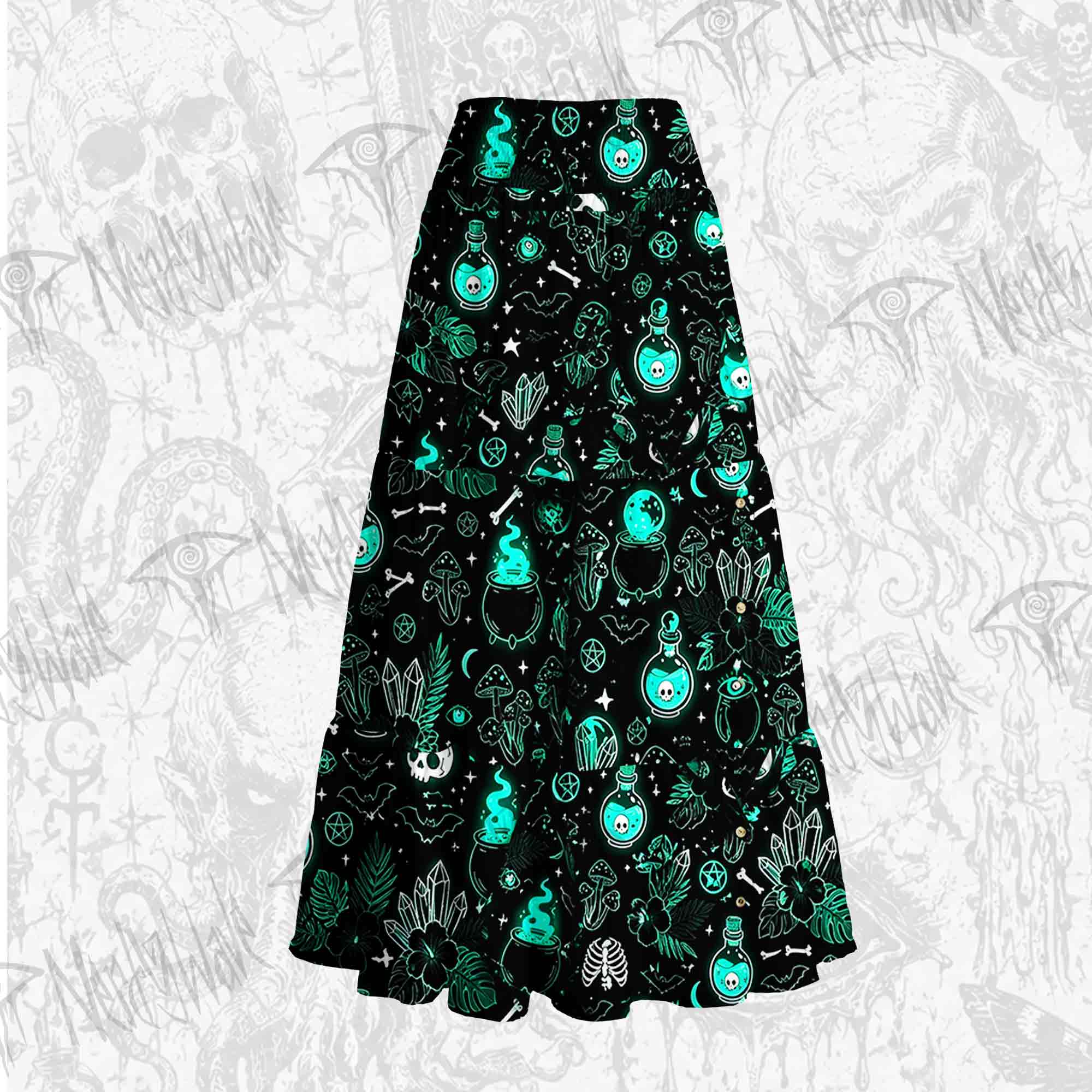 Toxic Brew Cake Tiered Skirt