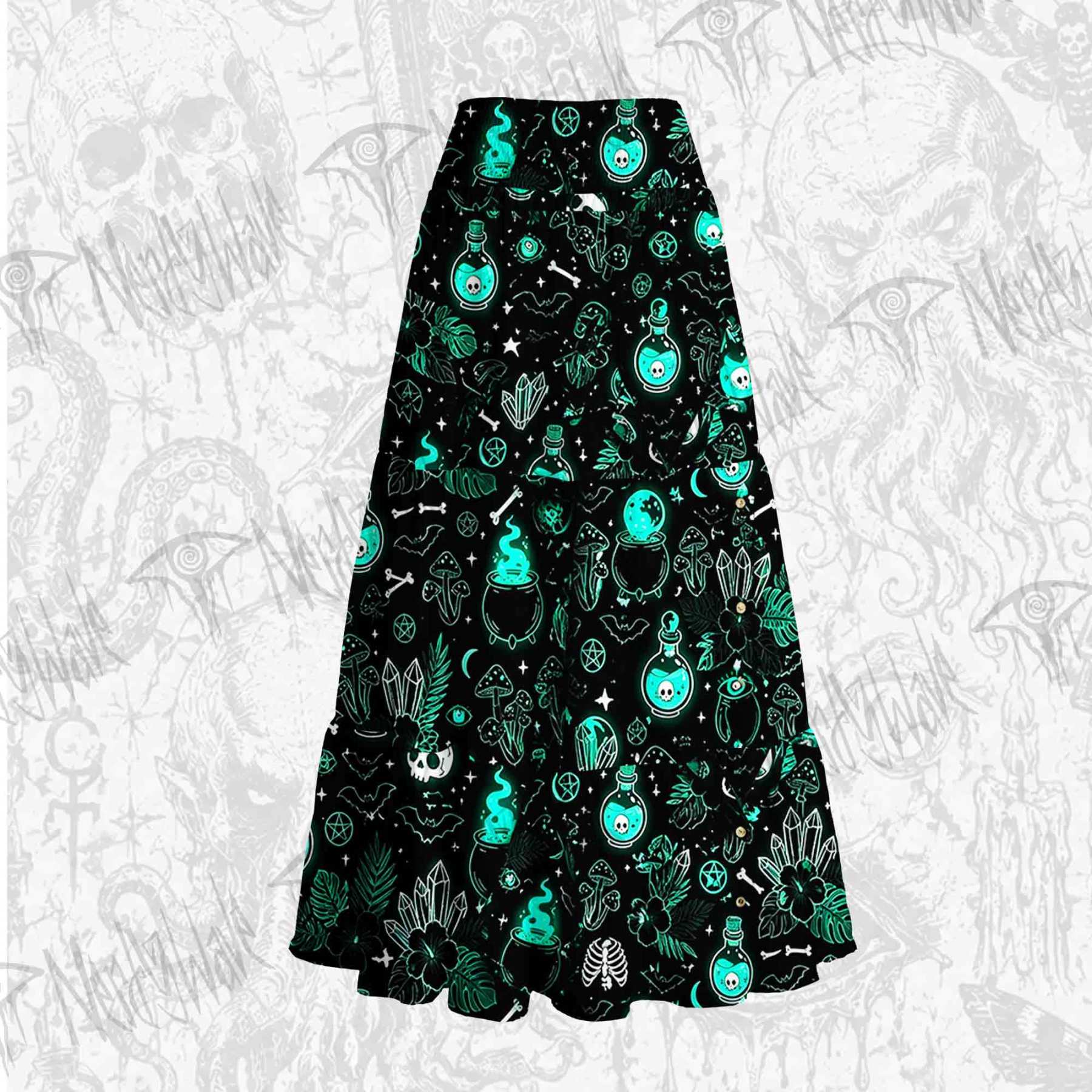 Toxic Brew Cake Tiered Skirt