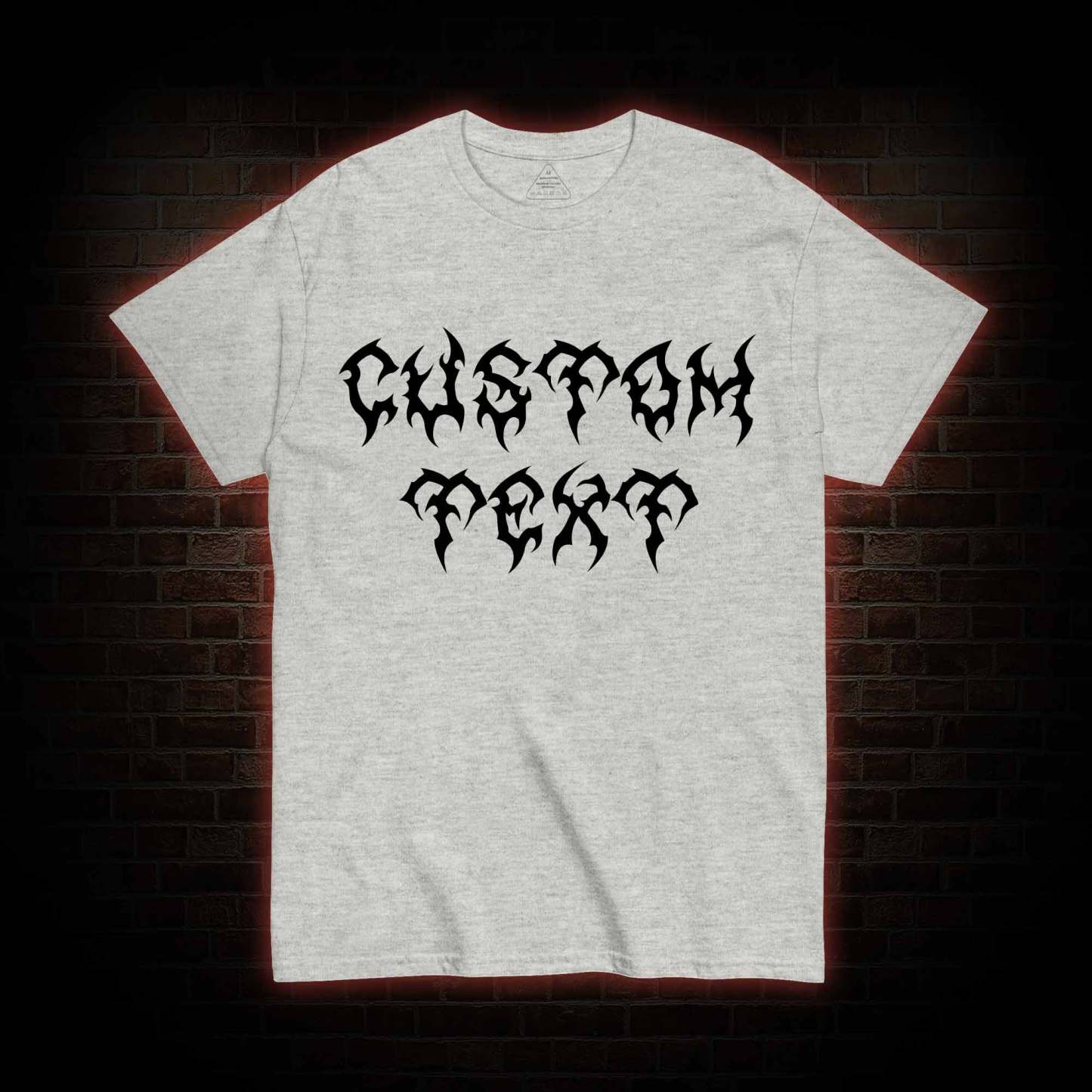 Personalized Style Custom Text T-shirt