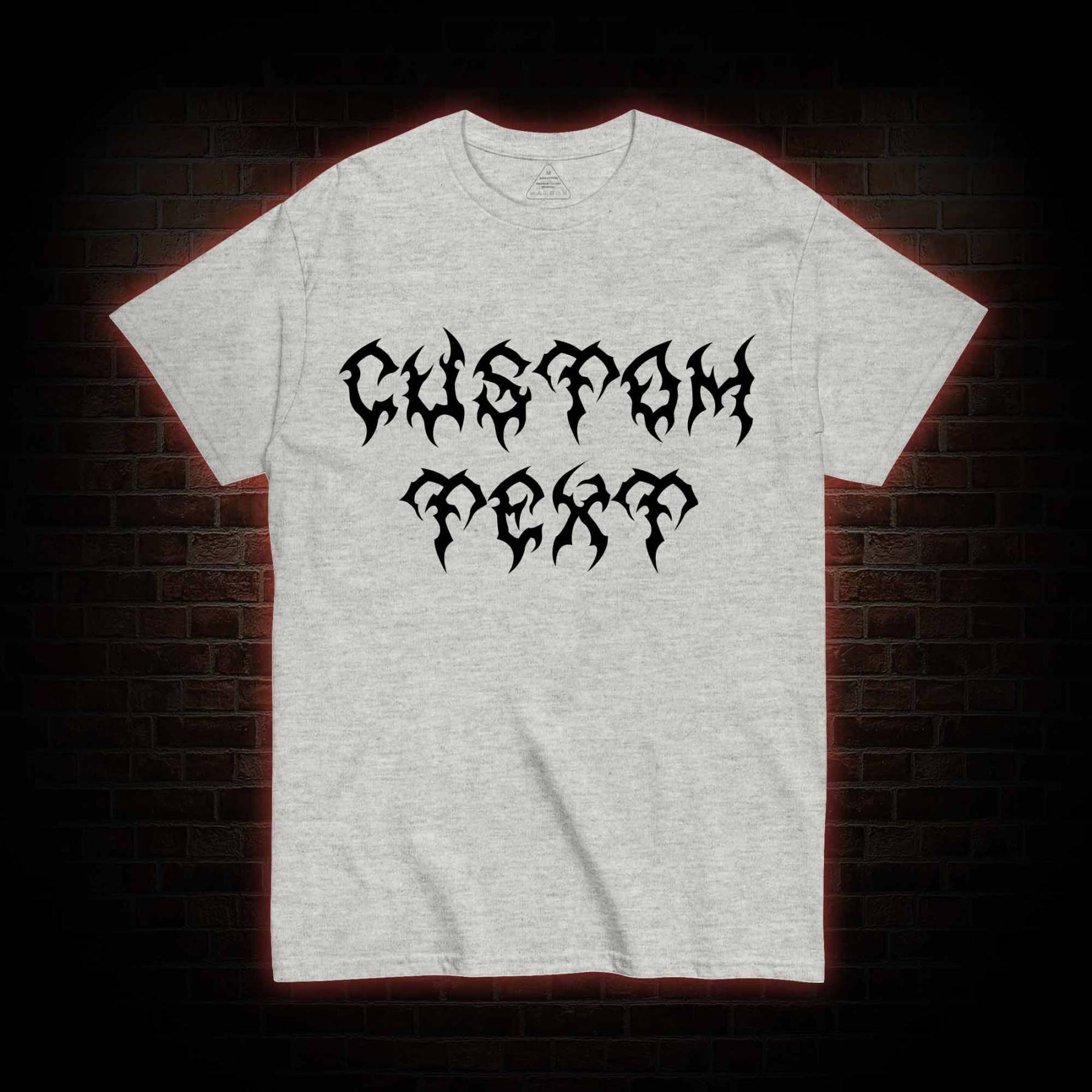 Personalized Style Custom Text T-shirt