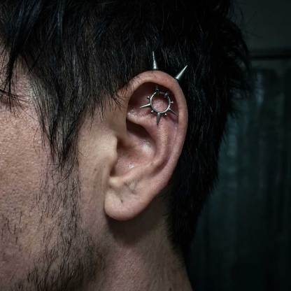 Gothic Spiked Earrings