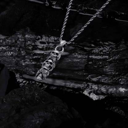 Gothic Skeleton Necklace