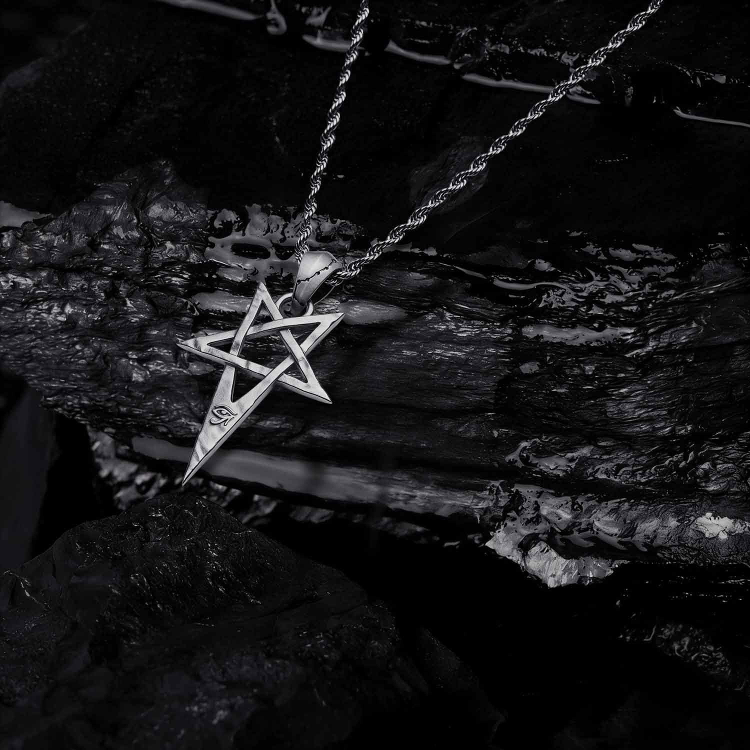 Inverted Pentagram Necklace