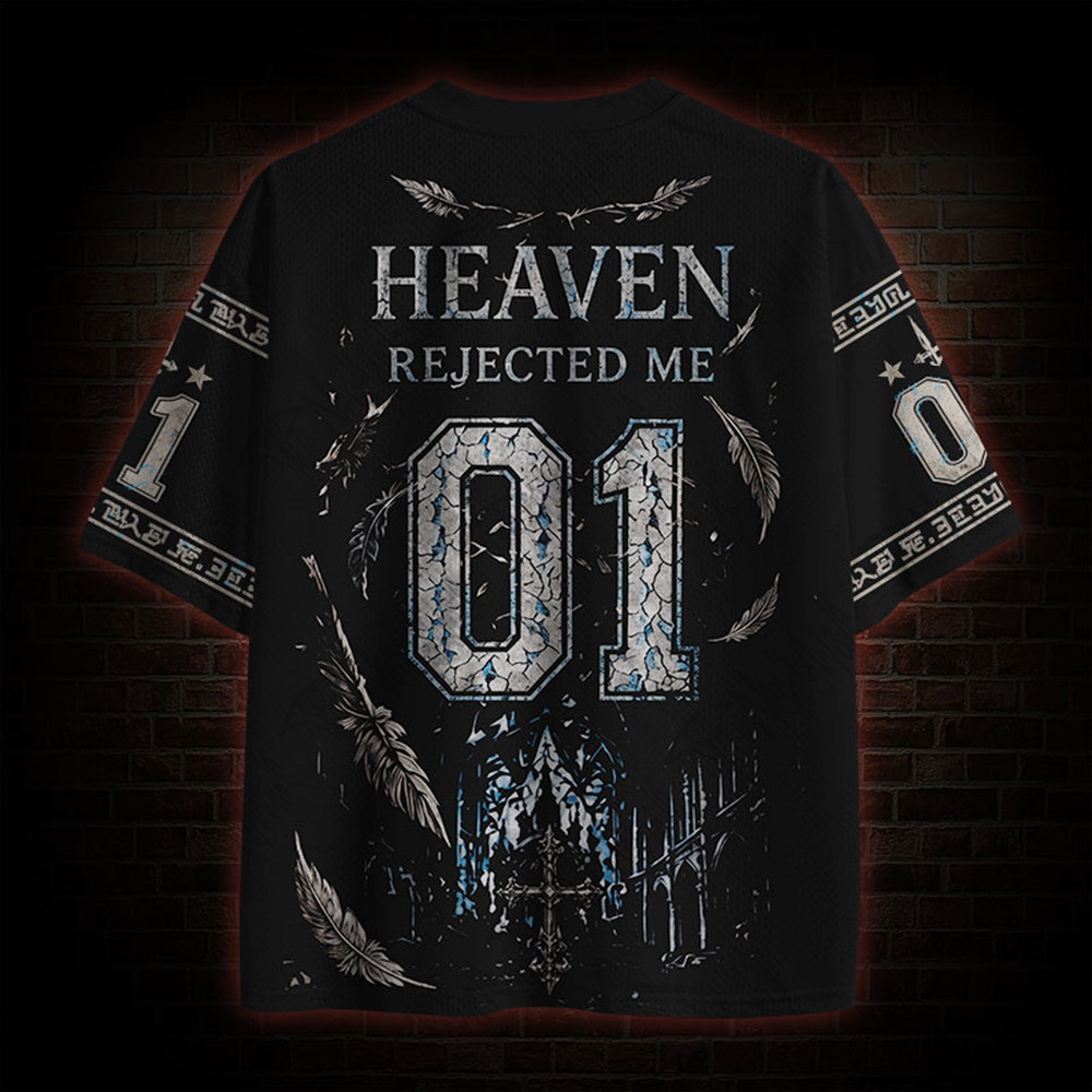 Heaven Rejected Me Mesh Jersey
