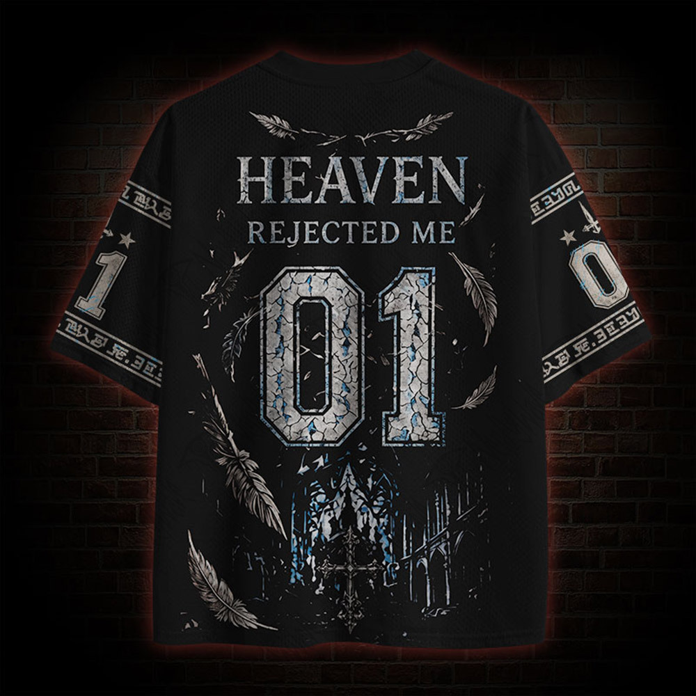 Heaven Rejected Me Mesh Jersey