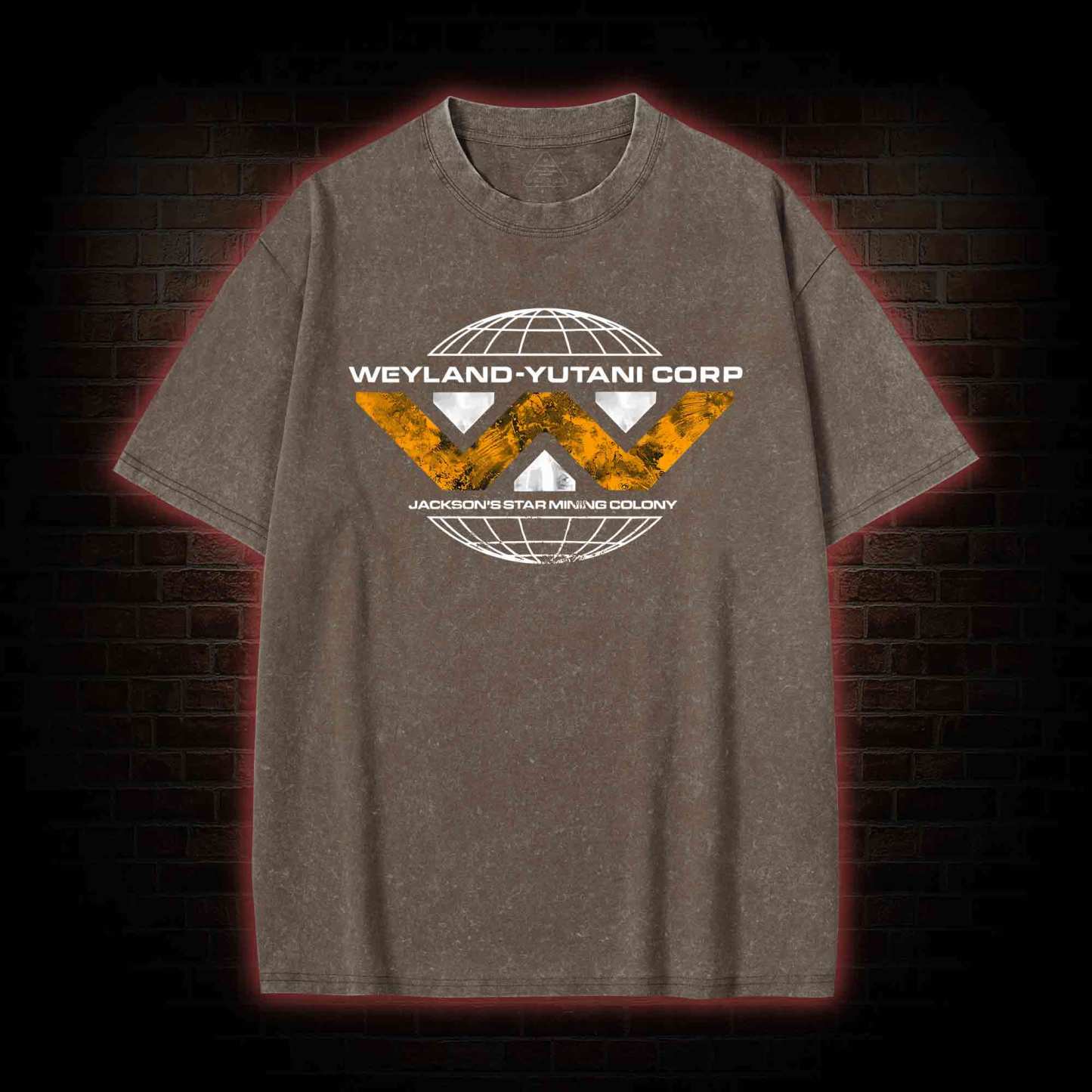 Romulus Weyland Yutani Corp Washed T-shirt