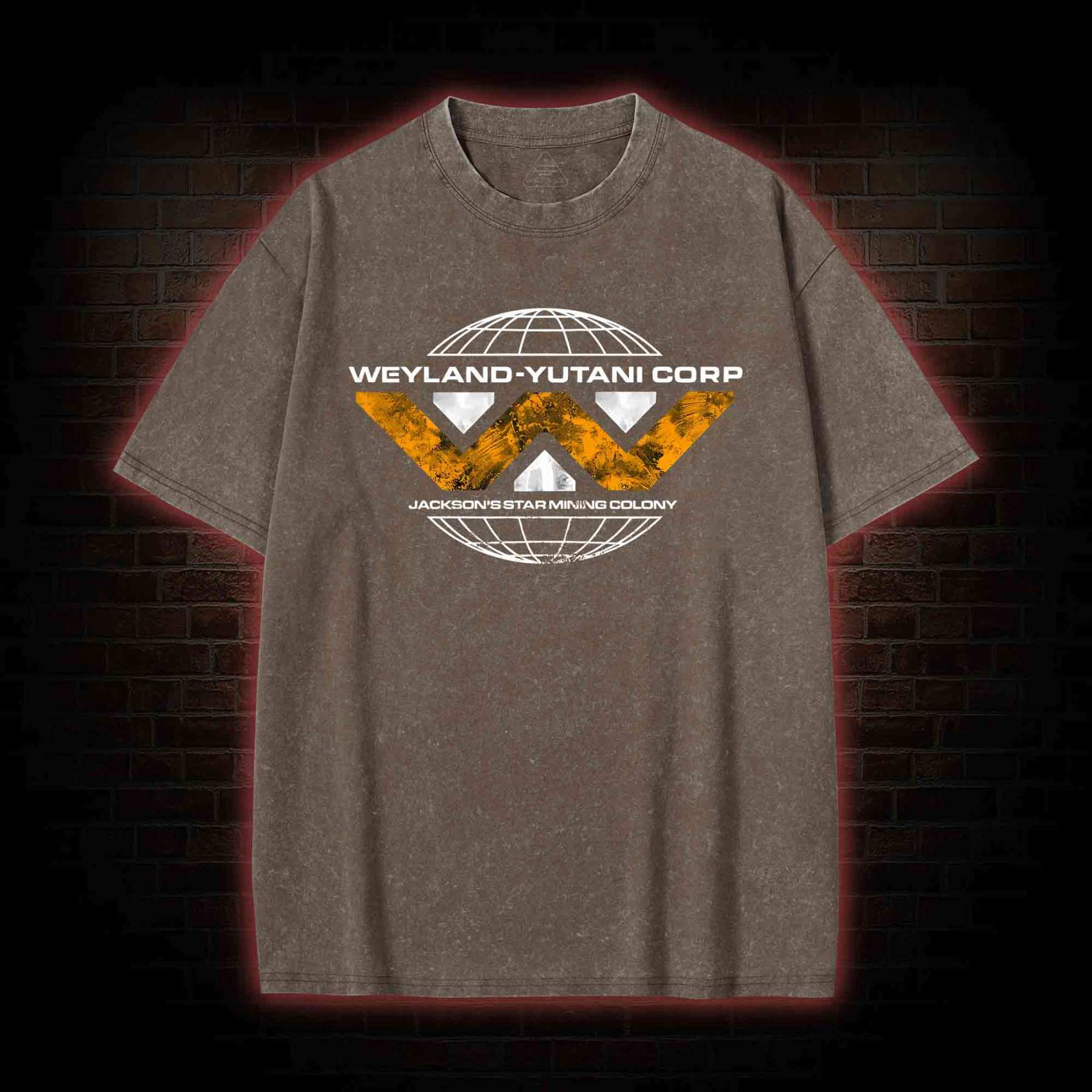 Romulus Weyland Yutani Corp Washed T-shirt