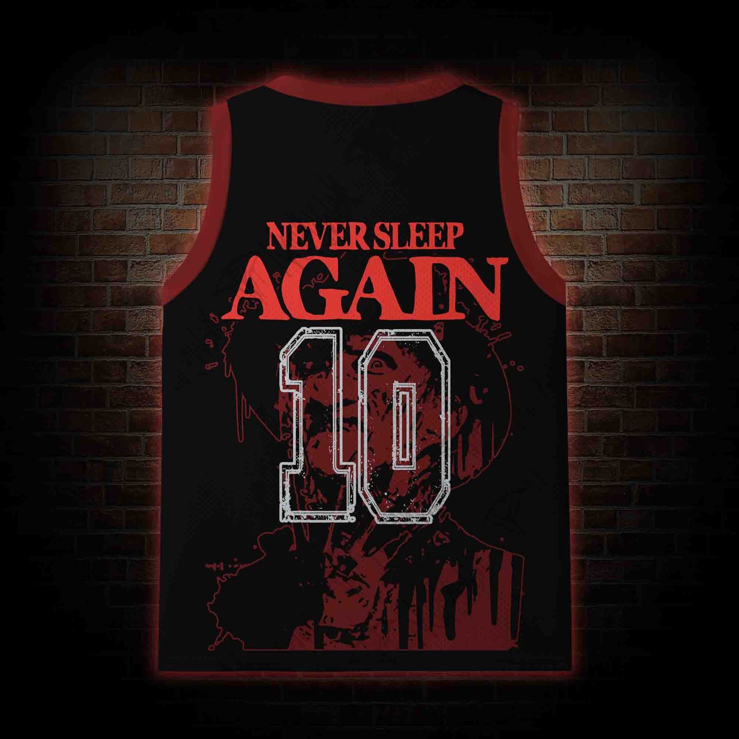 Never Sleep Again Mesh Jersey Tank Top