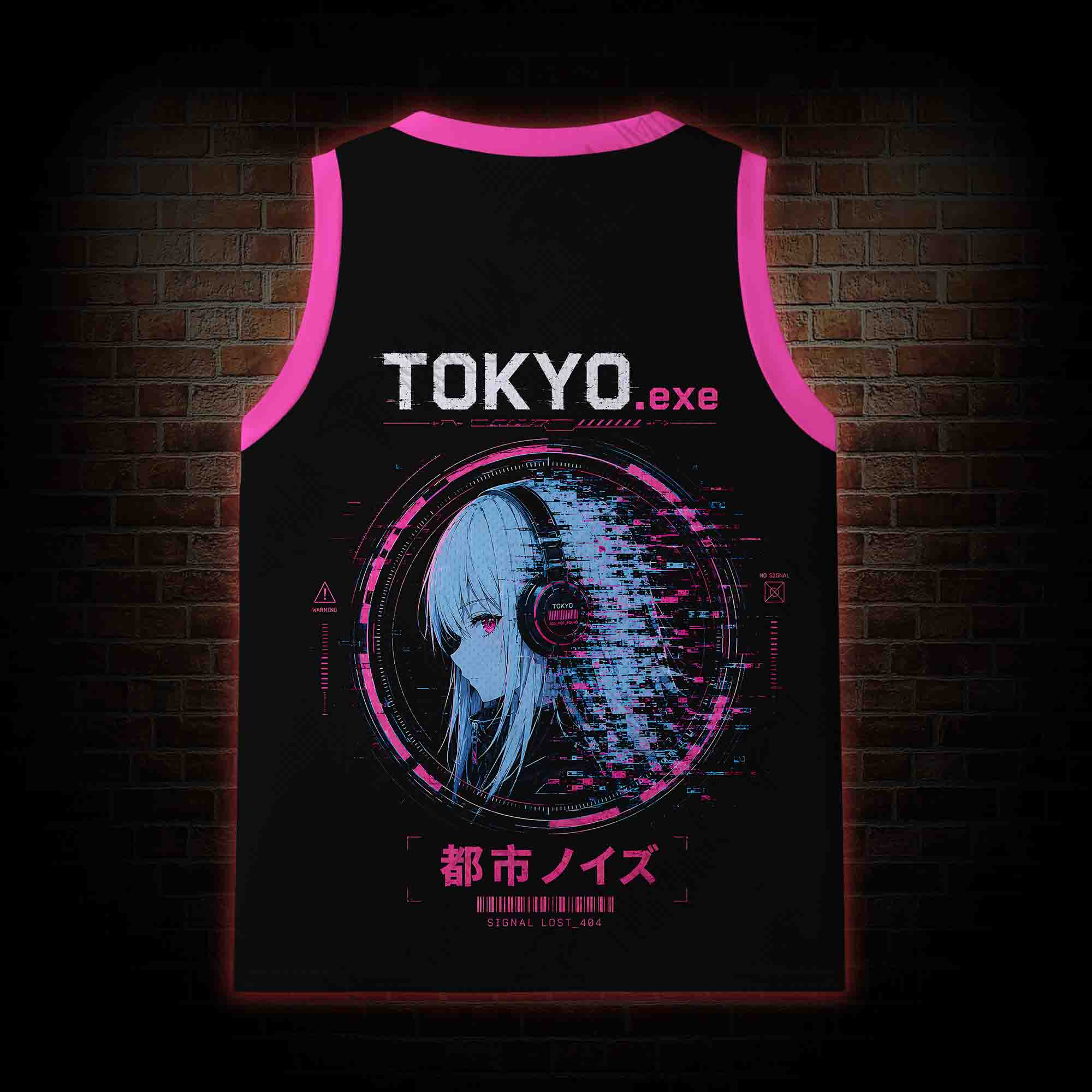 Signal Lost Mesh Jersey Tank Top