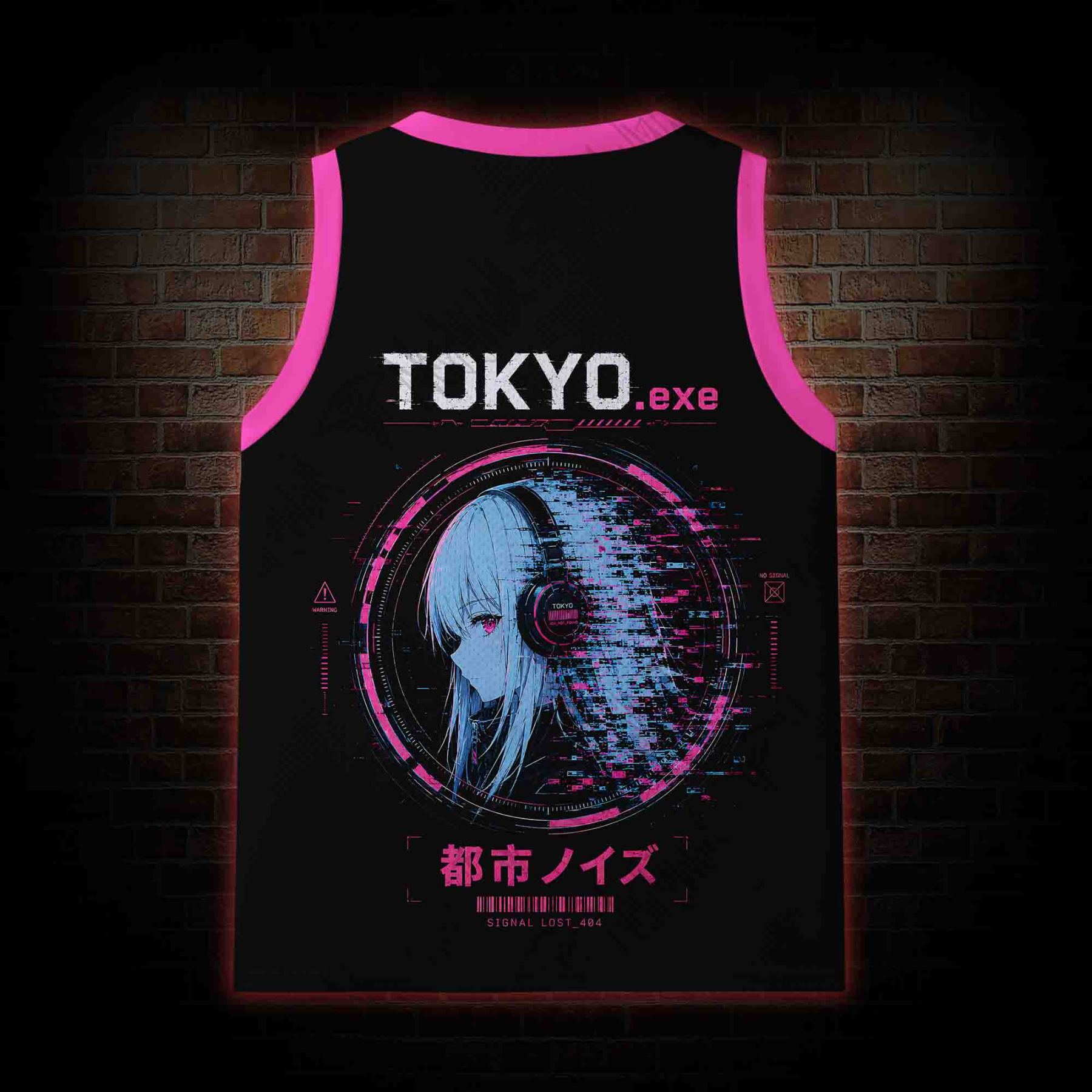 Signal Lost Mesh Jersey Tank Top