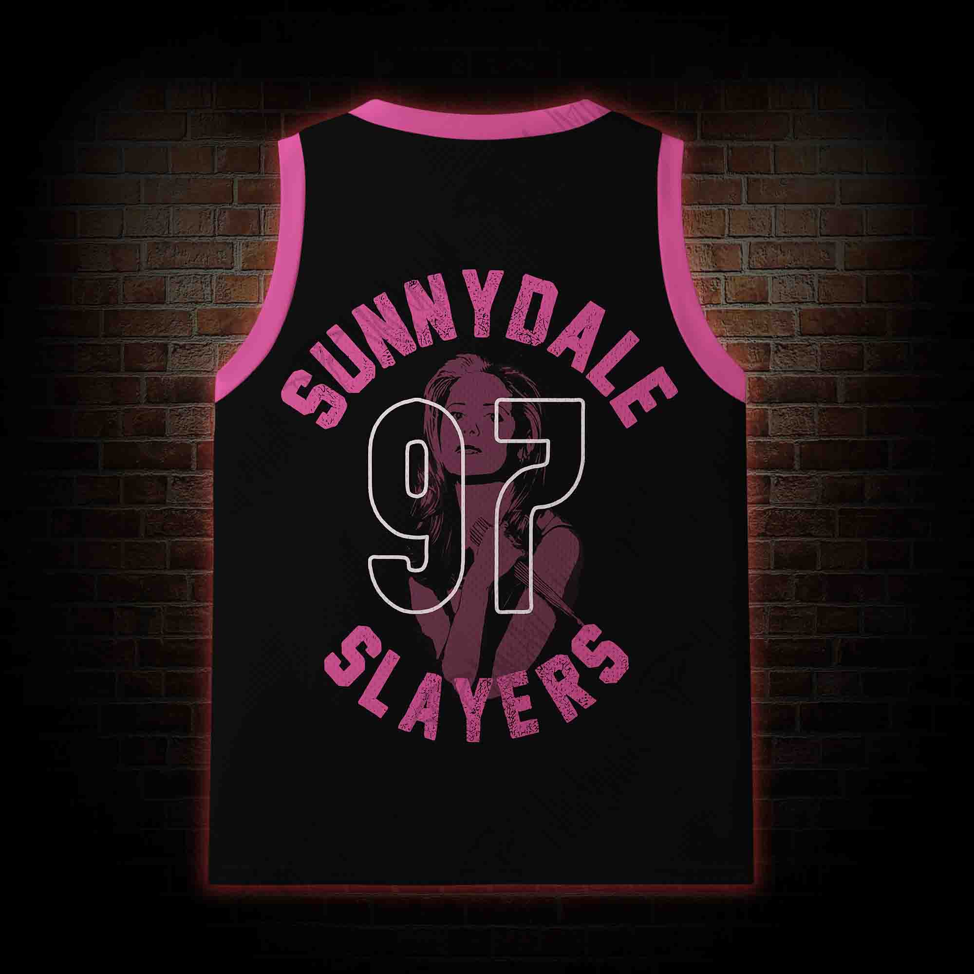 Sunnydale Slayers Horror Mesh Jersey Tank Top