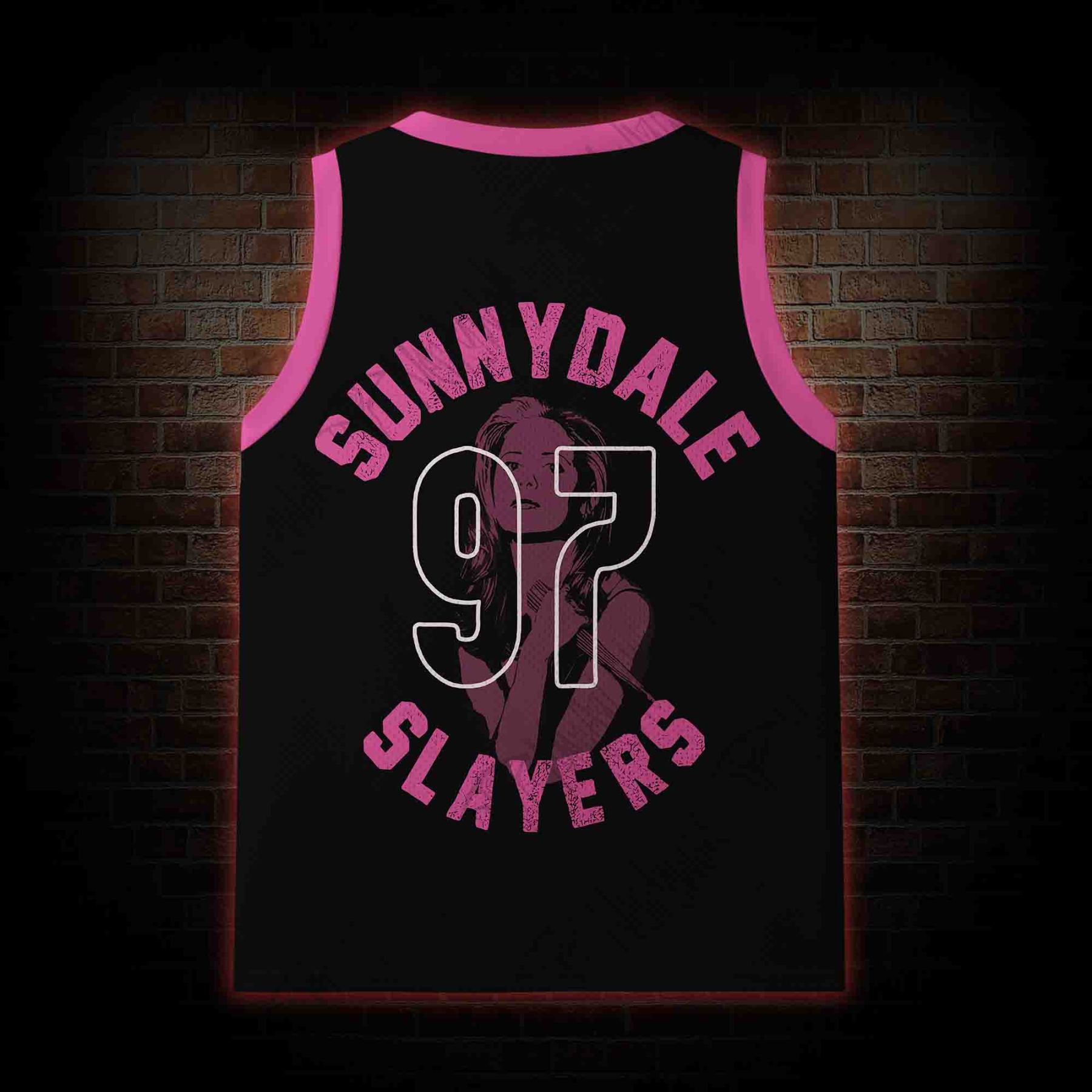 Sunnydale Slayers Horror Mesh Jersey Tank Top