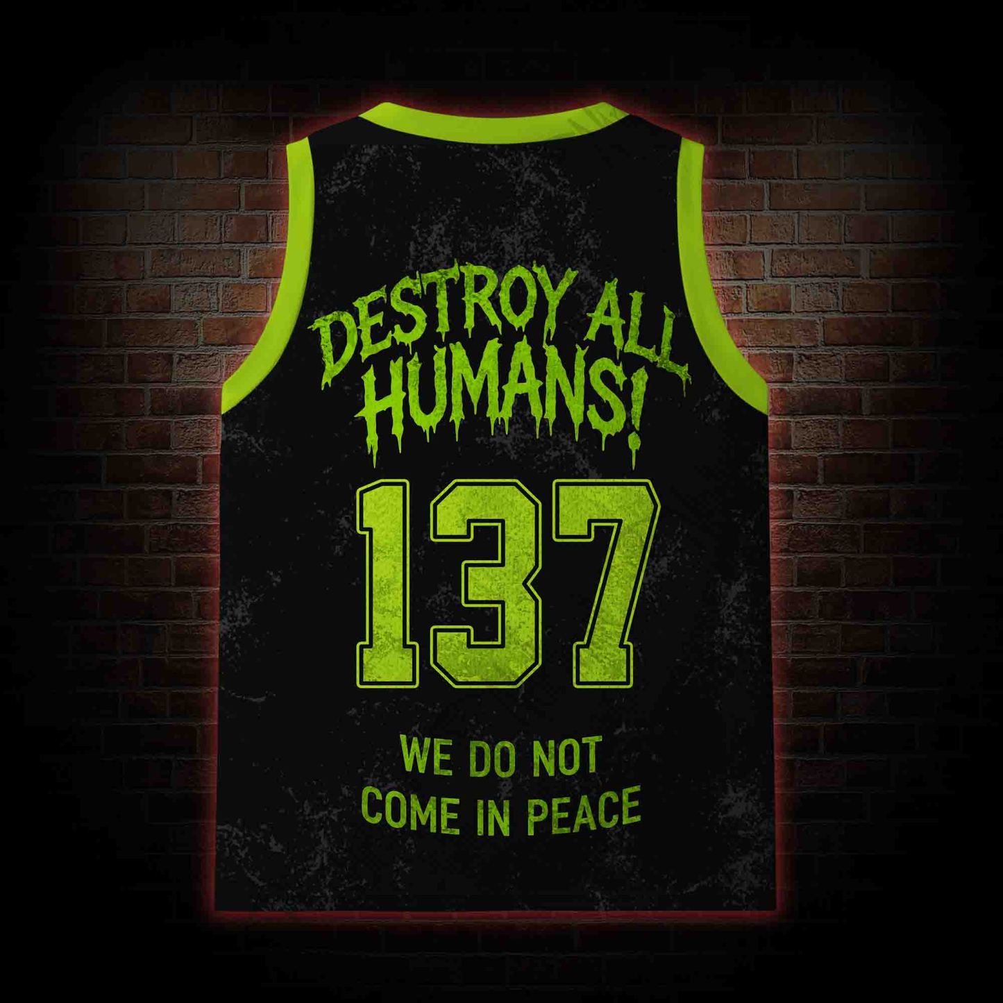 Destroy all Humans Mesh Jersey Tank Top