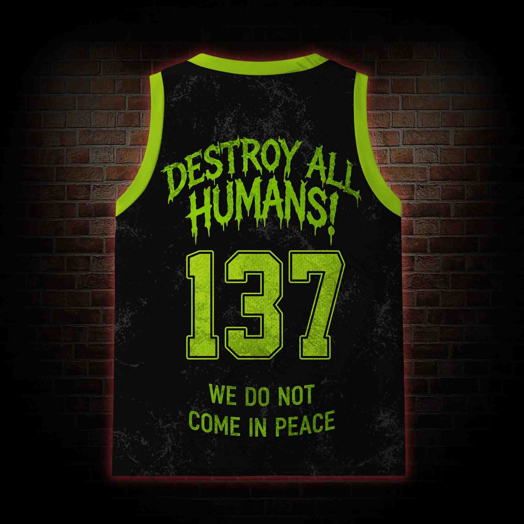 Destroy all Humans Mesh Jersey Tank Top