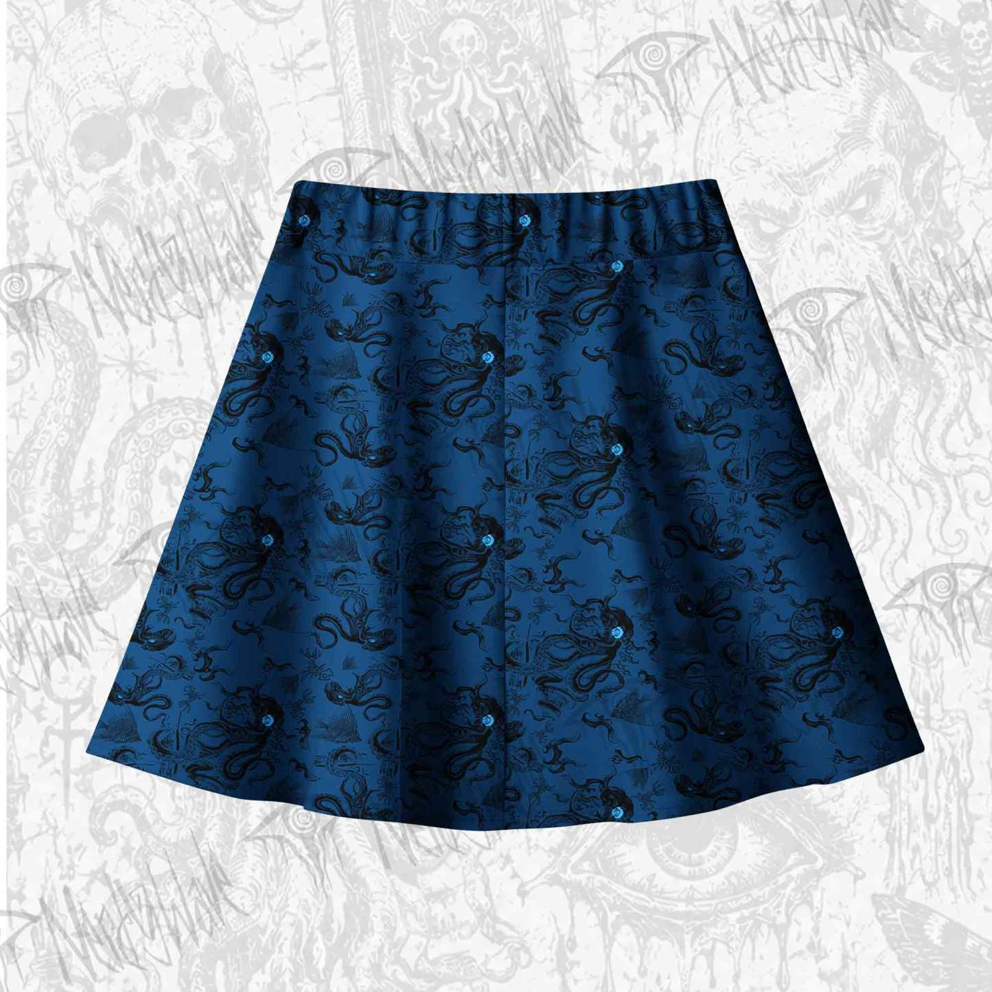 Deep Sea Monster Skateboard Skirts