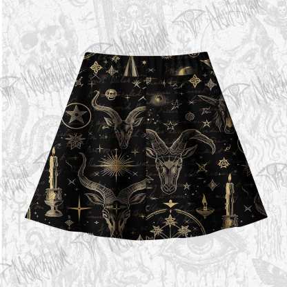 Baphomet Skateboard Skirts