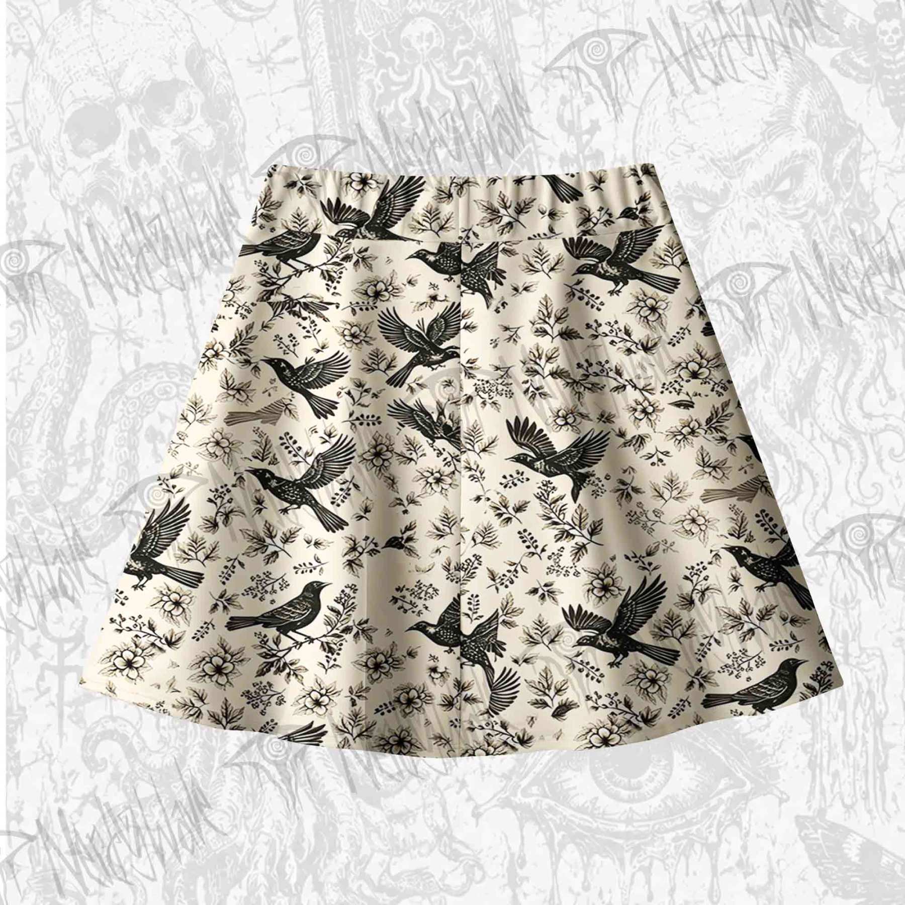 Raven's Meadow Skateboard Skirts