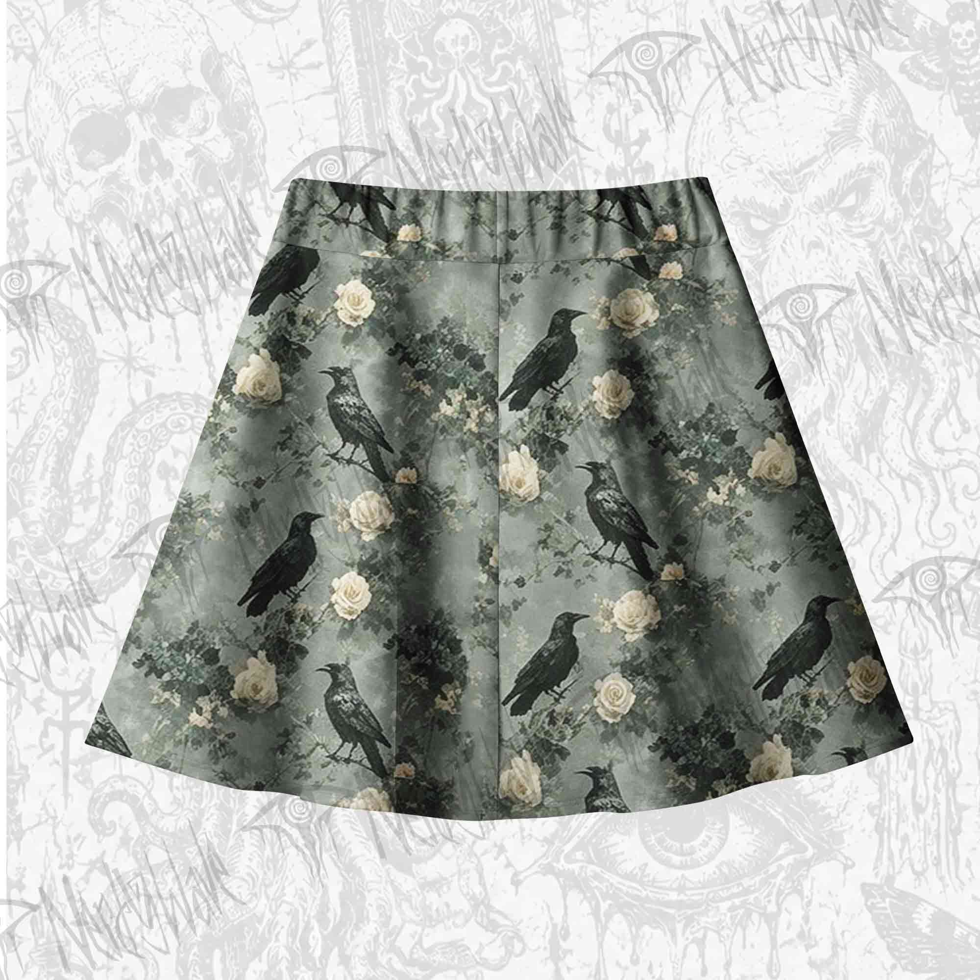 Raven's Requiem Skateboard Skirts