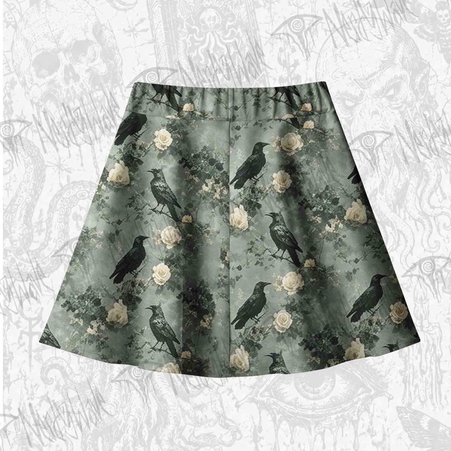 Raven's Requiem Skateboard Skirts