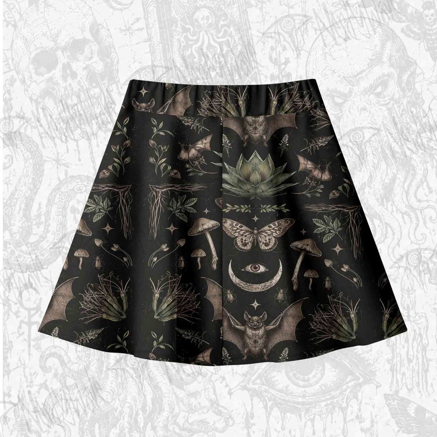 The Dark Moon Skateboard Skirts