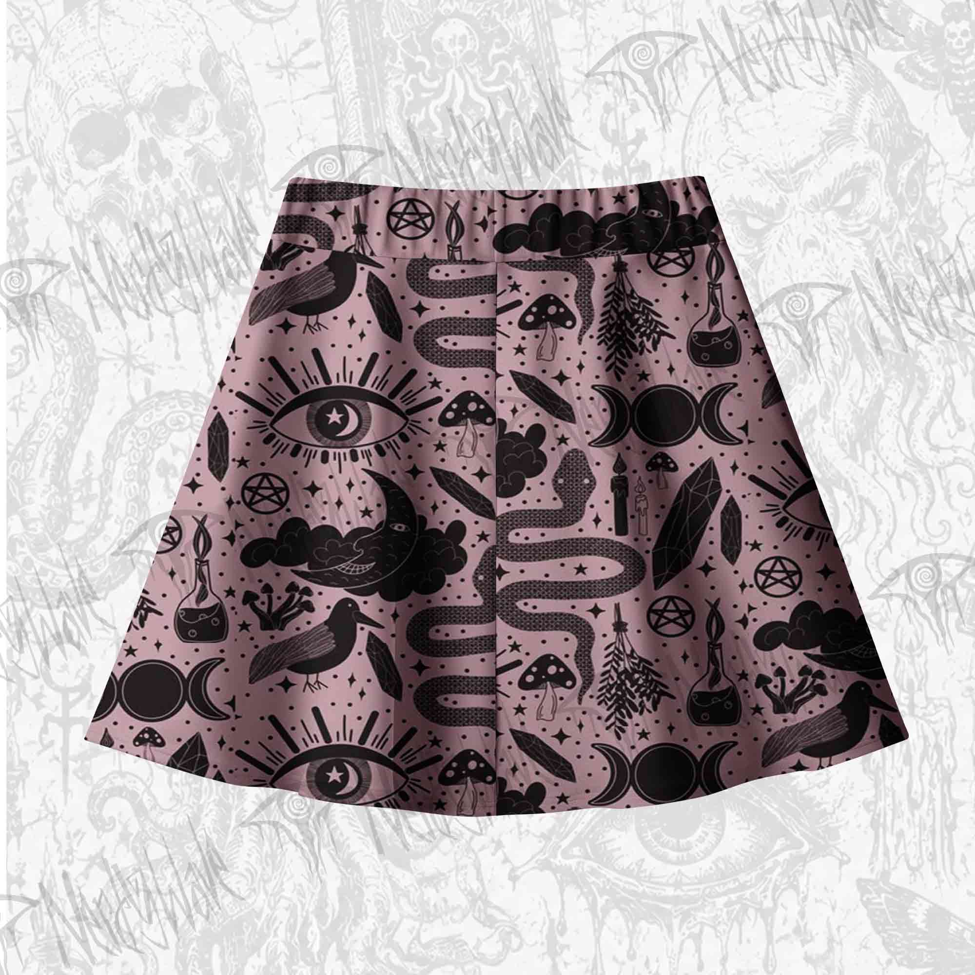 Mystic Whimsy Skateboard Skirts