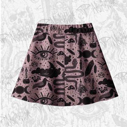 Mystic Whimsy Skateboard Skirts