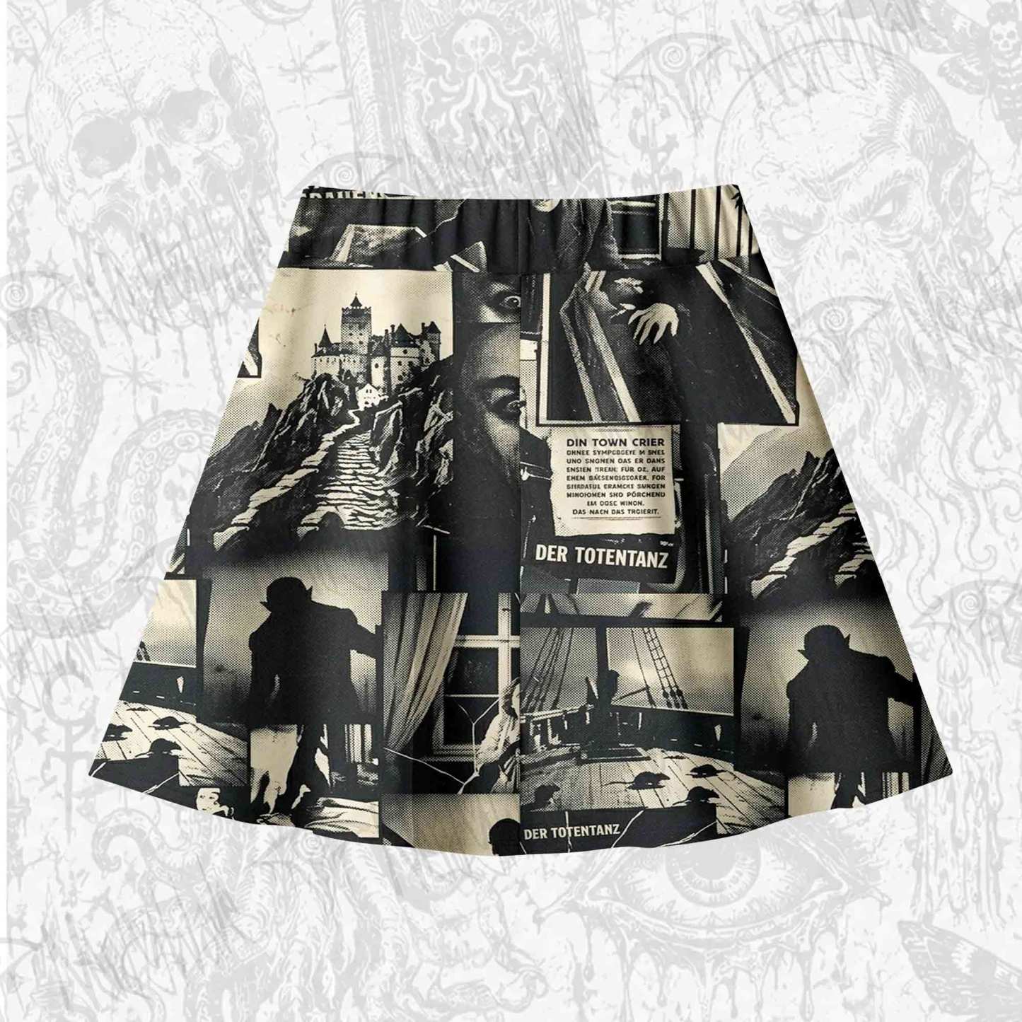 Nosferatu Skateboard Skirts