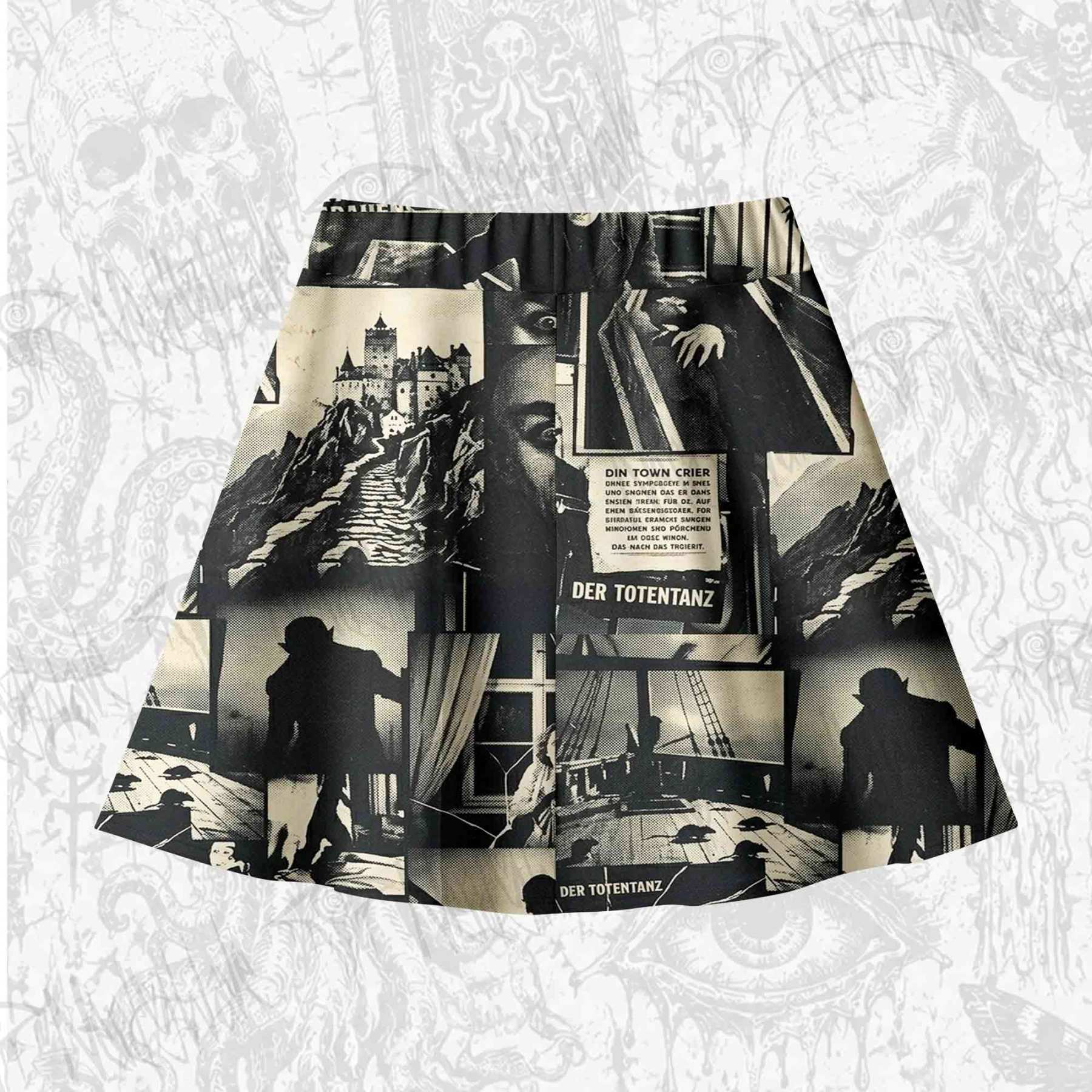 Nosferatu Skateboard Skirts