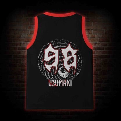 Spiral into Horror Mesh Jersey Tank Top