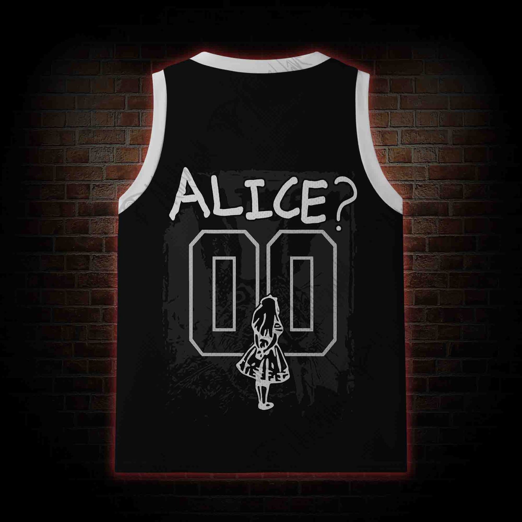 Who the Fck is Alice Mesh Jersey Tank Top
