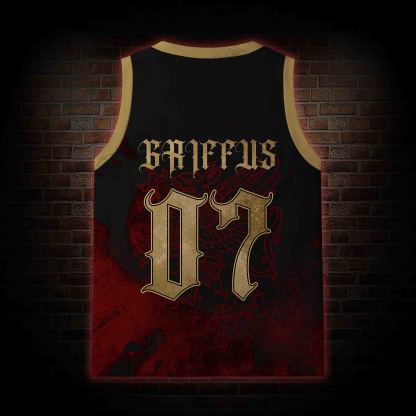 Personalized Bald Eagle Football Mesh Jersey Tank Top